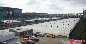 緩解停車難，服務(wù)進(jìn)博會 國展中心周邊停車場新建改造全面加速